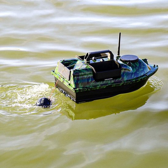 Draadloze Voerboot met GPS en Sonar Fishfinder voor Karpervissen — afbeelding 2