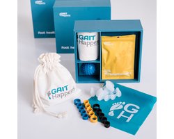 Gait Happens Foot Health Kit - Size Large - Teenspreiders - Massagebal - Teentrainers - Weerstandsband - Voet gezondheid