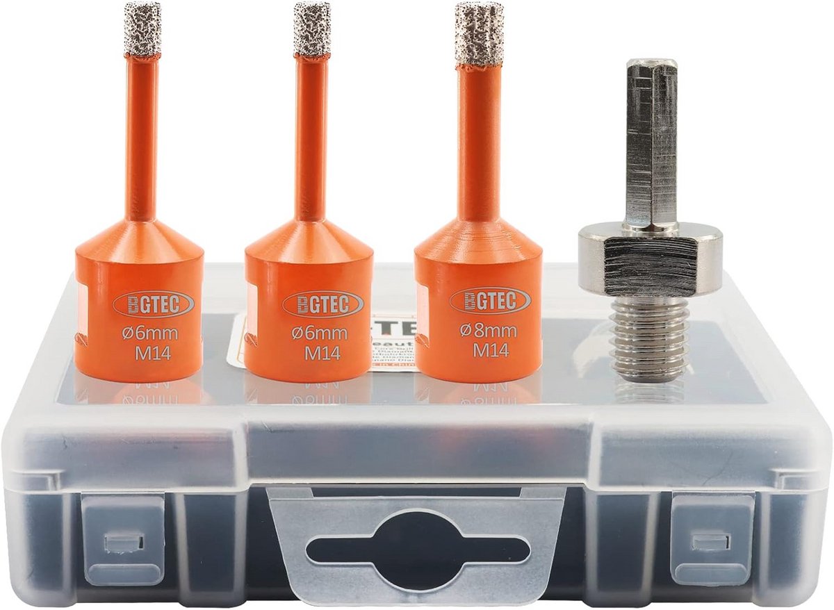 Diamantboor Set voor Tegels en Graniet - 6/8 mm