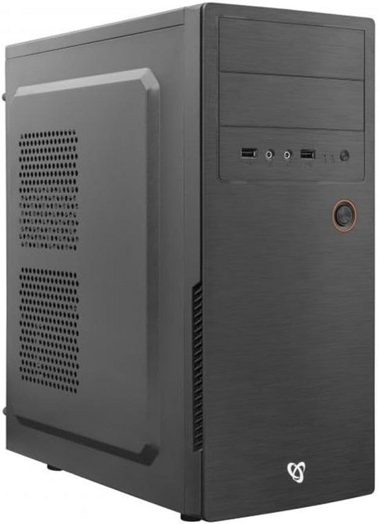 PC Behuizing Mid Tower Zwart voor ATX Computers | bol