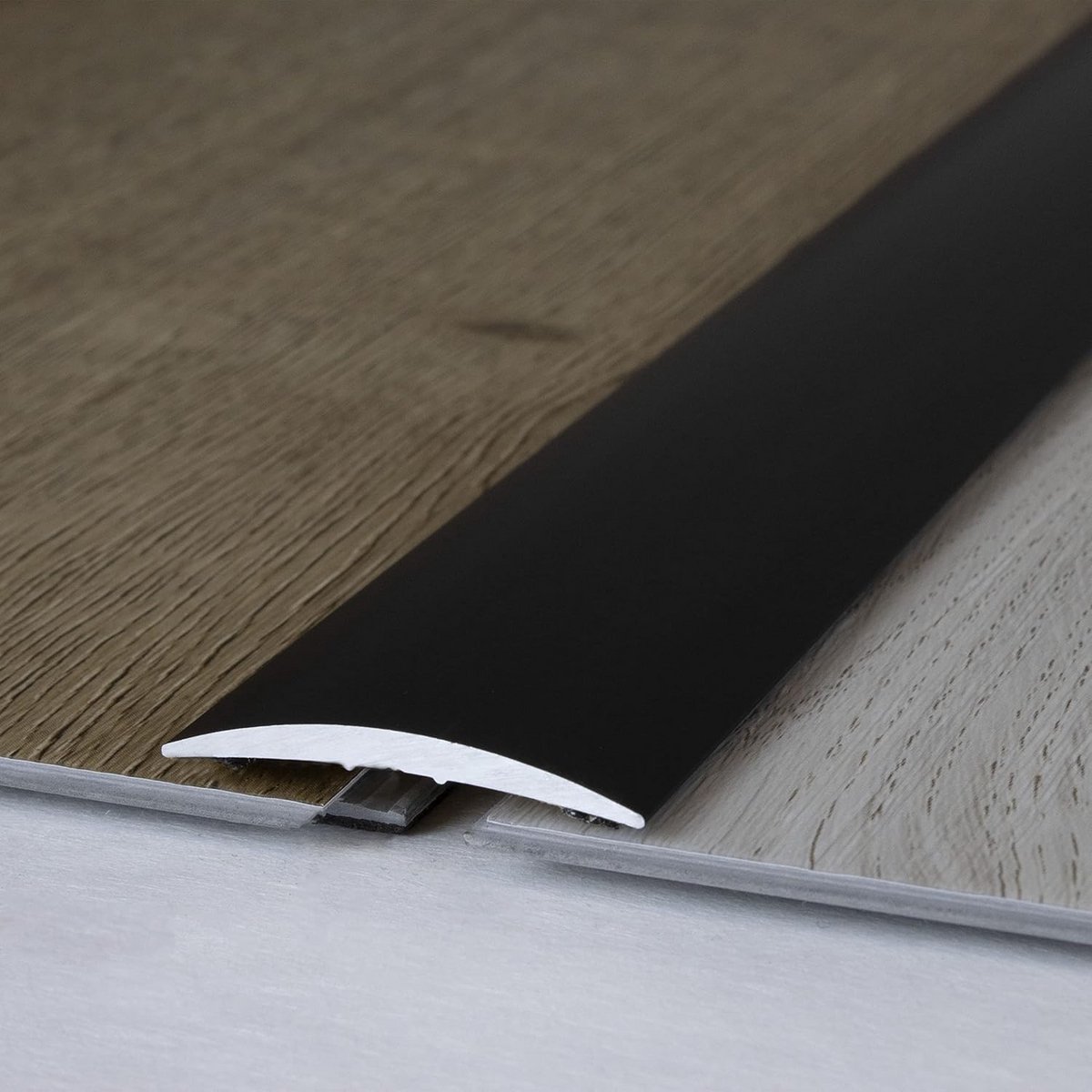 Aluminium Overgangsprofiel Brons Donker 37mm Breedte 1000mm voor Hoogteverschil