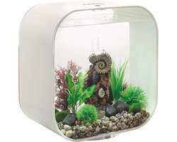Stijlvol 30 Liter Aquarium voor Binnen in Wit