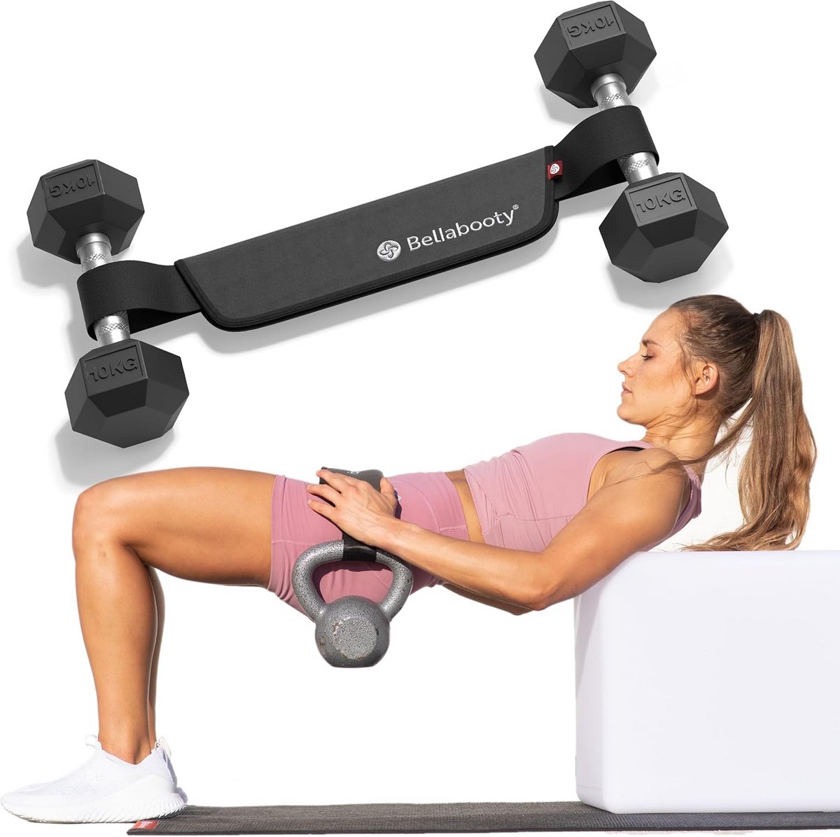 Heupgordel voor Hip Thrusts met Gewichten - Comfortabele en Veilige Oefening