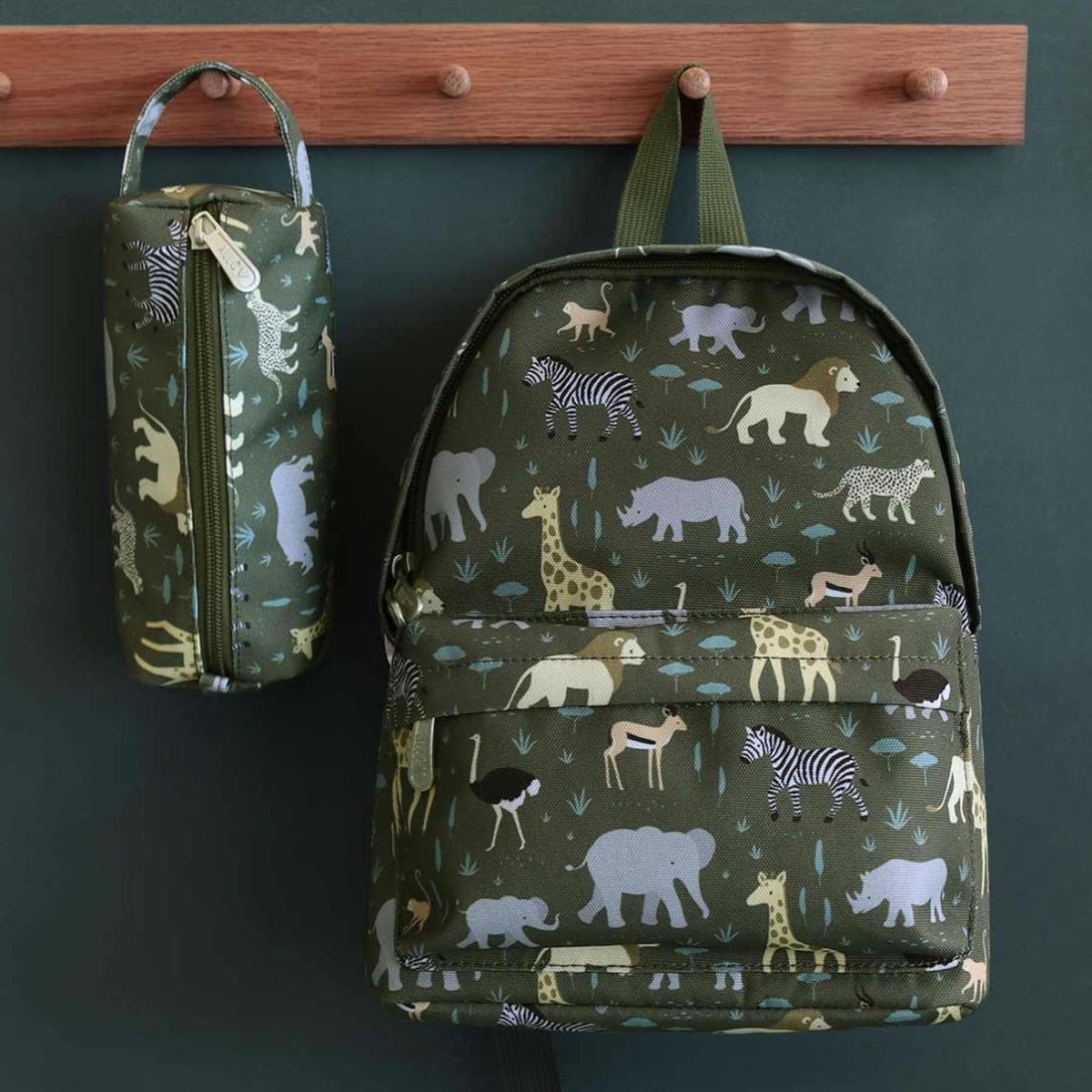 A Little Lovely Company - peuterrugzak - rugzakje - rugtas kind - Savanne — cadeau in Mode & Accessoires - foto 4