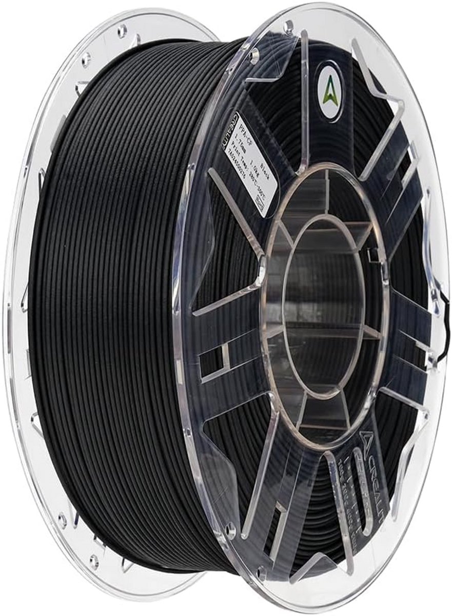 Koolstofvezelversterkt Filament voor 3D-Printer 1.75mm 1KG Zwart