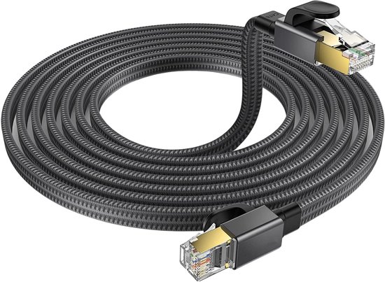 Câble Internet - Câble Ethernet cat 8 - Câble UTP RJ45 - Câble réseau - Câble Internet - Câbles Internet - 3 mètres