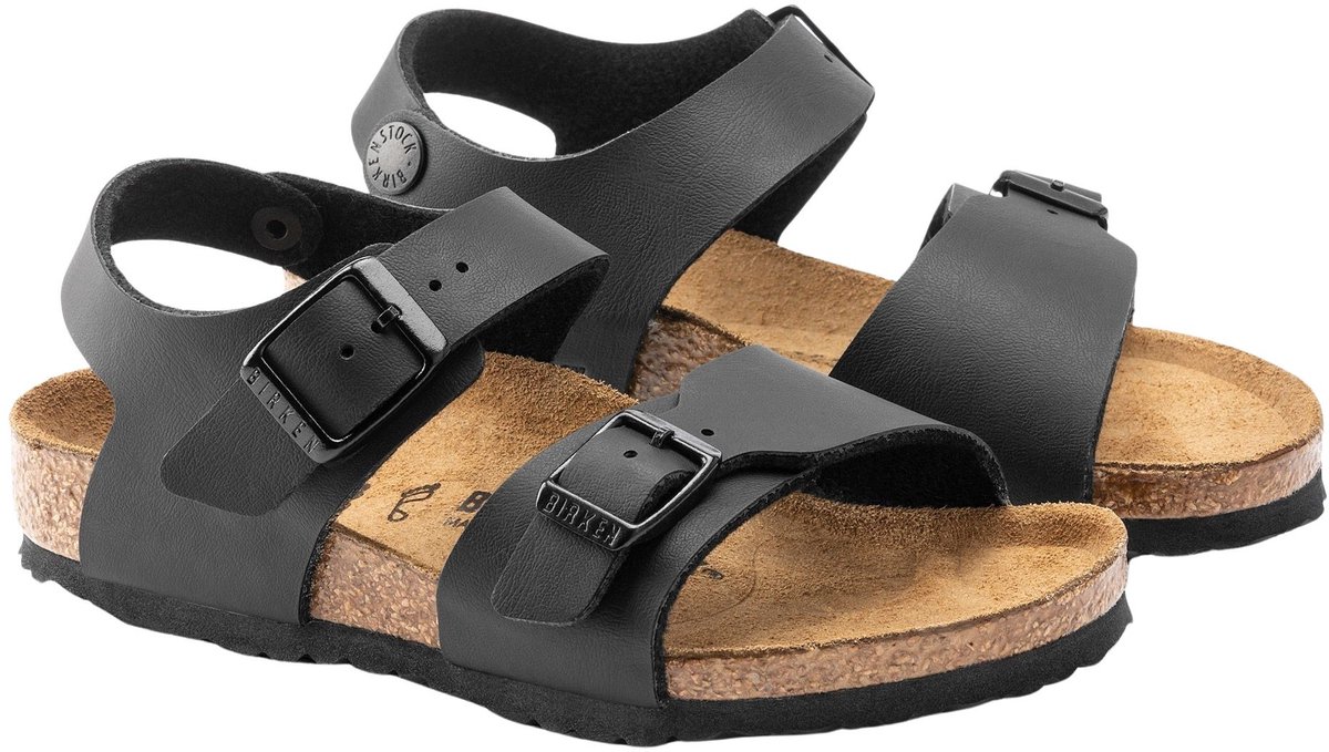 Birkenstock New York Sandalen Kids Zwart