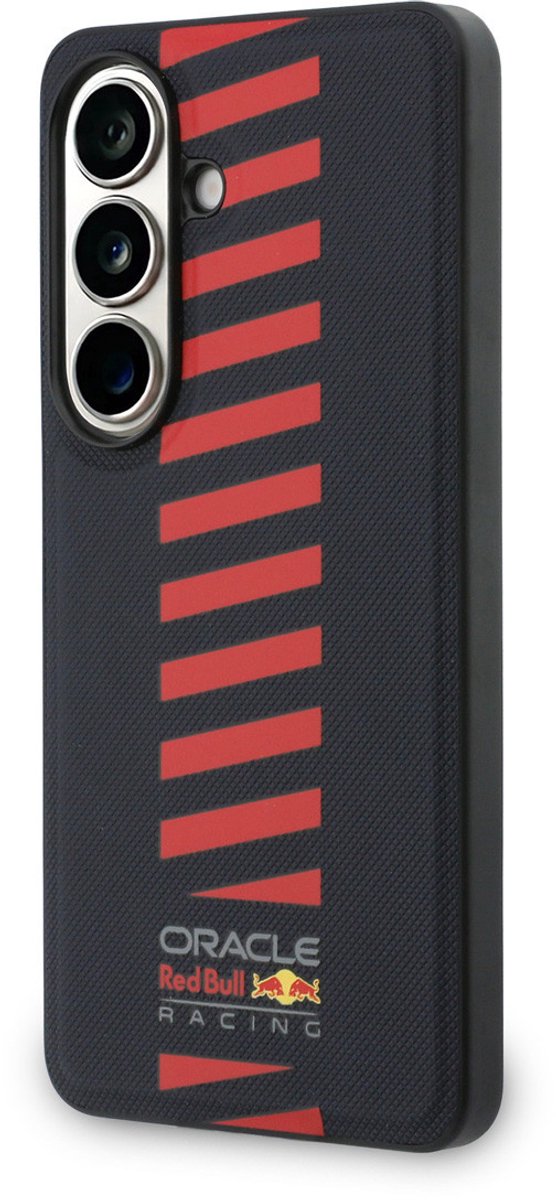 Red Bull Racing Back cover Galaxy S26 - Magsafe - Meshed PU Leather - Navy van Merkloos — afbeelding 3