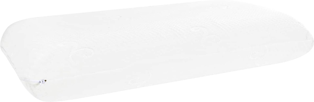 vidaXL - Slapen - kussen - Effen - Wit - 70 - x - 36 - x - 13 - cm - Gelgeheugenschuim