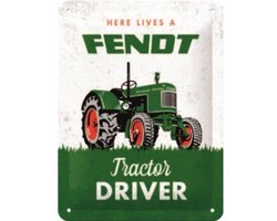 Wandbord - Fendt - Tractor Driver