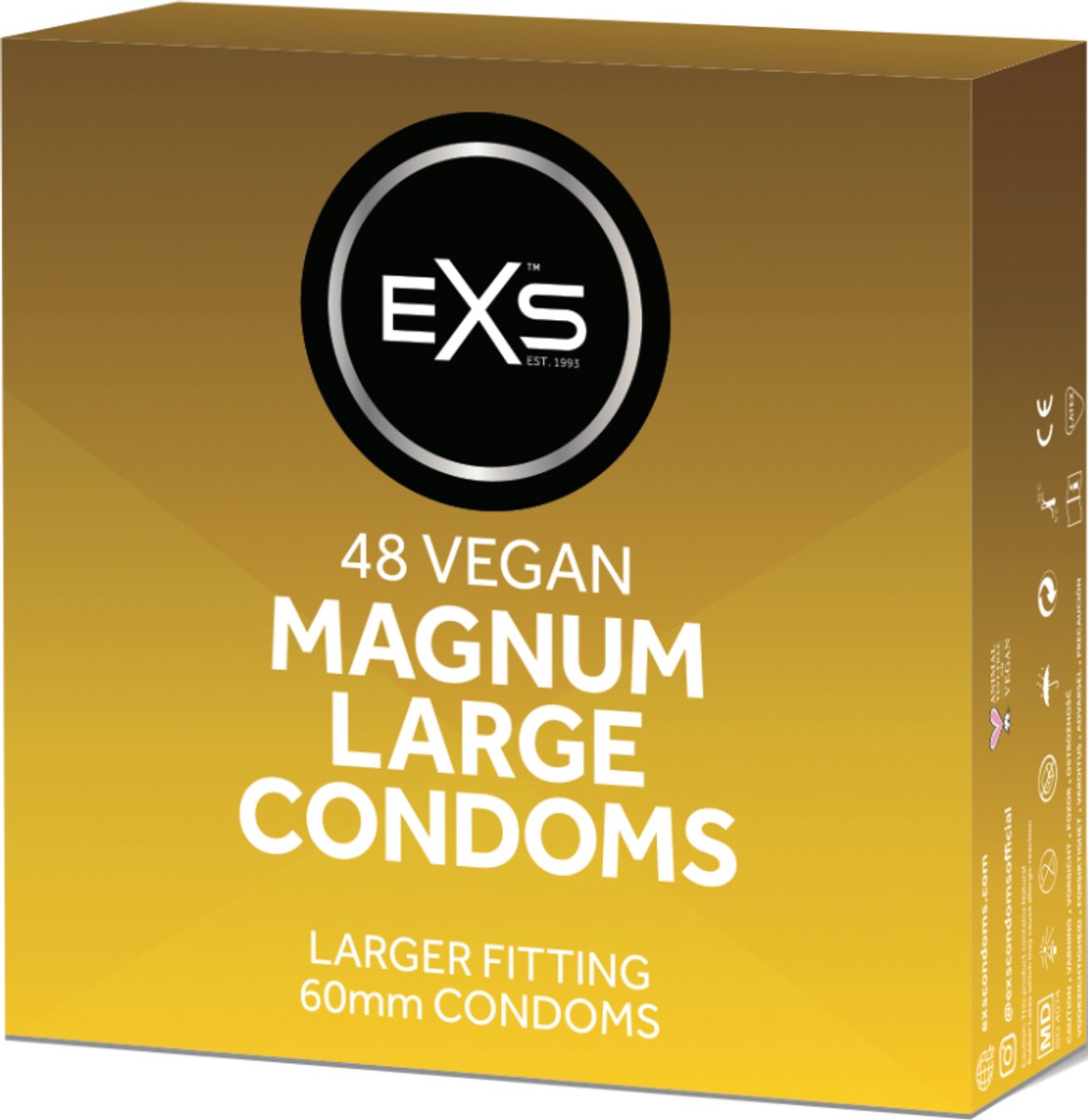 EXS Magnum Large condooms (60mm) 48 stuks