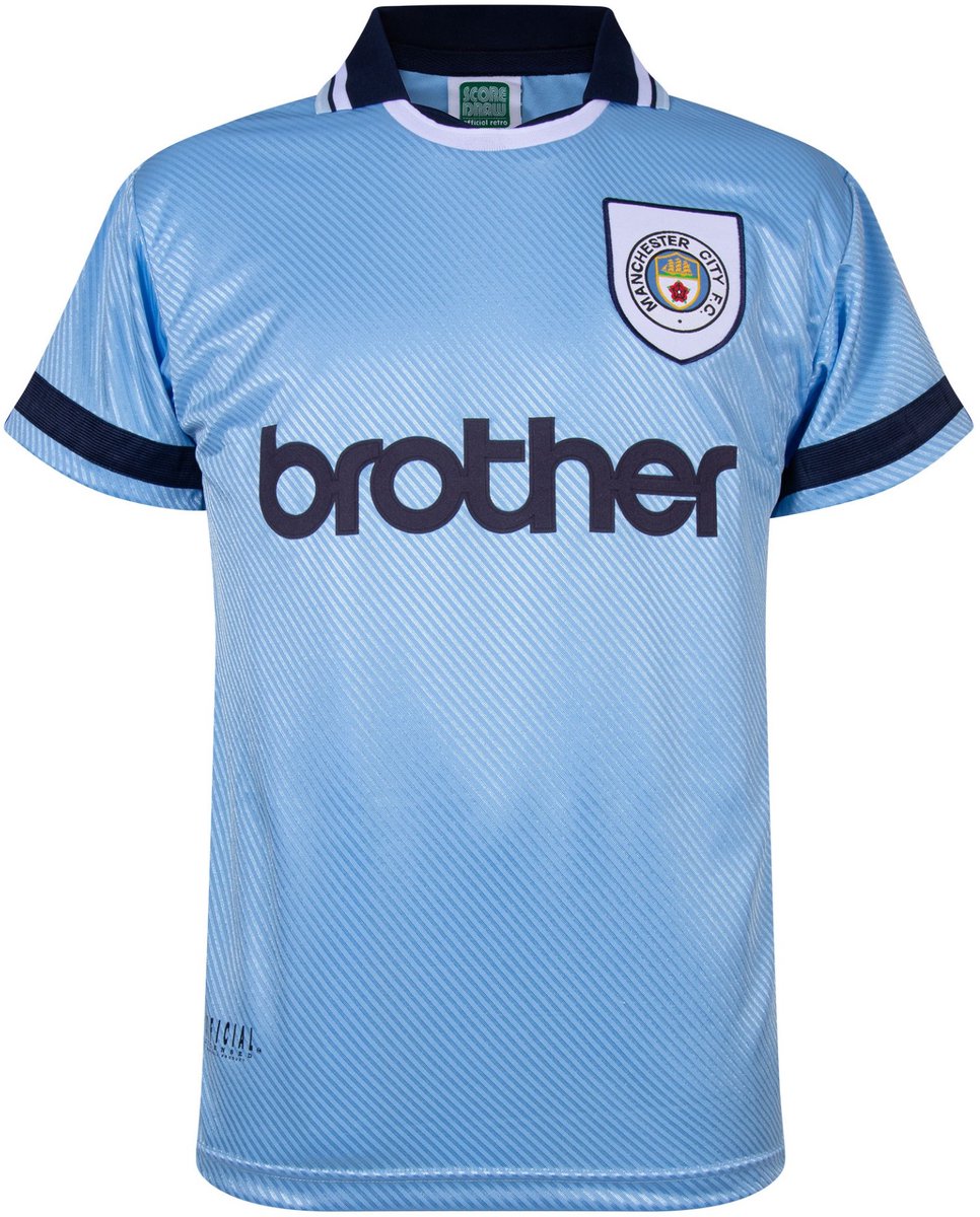 Manchester City Retro Voetbalshirt 1994-1995