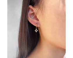 Oorbellen Si Amor Sieraden EW3106-G Roestvrij Staal Kleur Goud