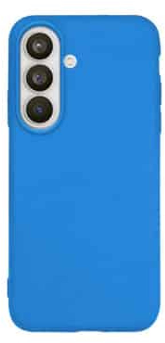 Zanaé - Backcover hoesje - Geschikt voor Samsung S26 - Silicoene - Blauw