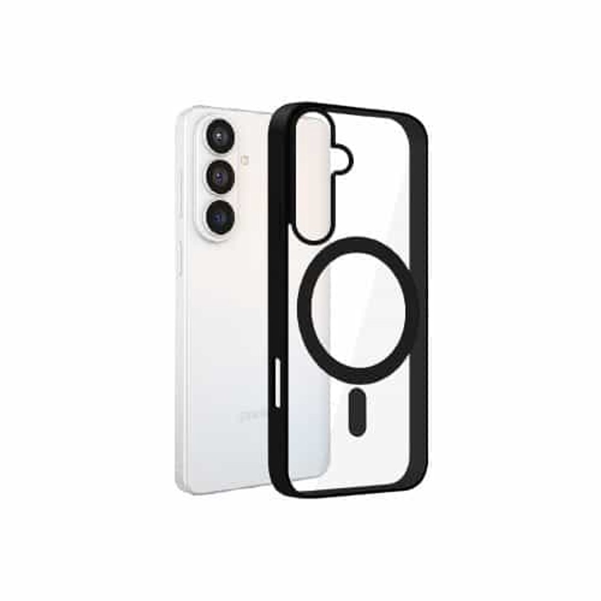 Zanaé - Backcover hoesje - Geschikt voor Samsung S26 - Magsafe - Zwart