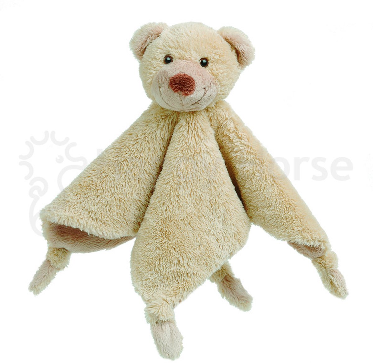 Happy Horse Beer Boogy Knuffeldoekje - Beige - Baby cadeau — afbeelding 3