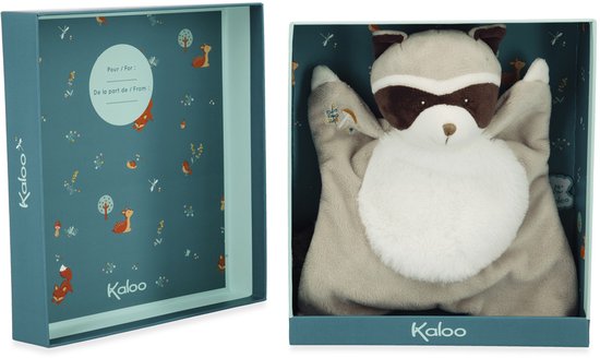 Kaloo knuffeldoekje Fripons Gaston de Wasbeer - zacht speelgoed. van Merkloos — afbeelding 5