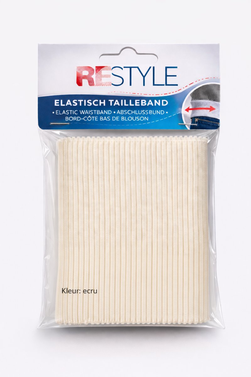 Restyle Elastisch Tailleband Ecru
