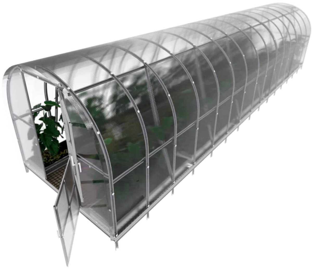 Klasika Polycarbonaat tuinkas 3x10m 30m² Arch