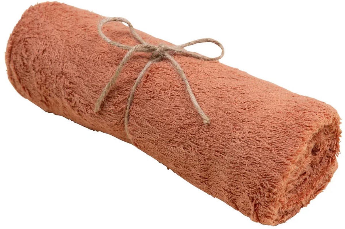 Timboo Handdoek 74x110cm | Sunrise Orange