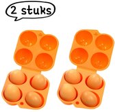 Eierhouder met Paashaas Mooie schaal voor 3 eieren. Voor gekookte