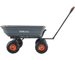Top 10 Tuinkarren, Tuinwagens & Kruiwagens 2026: VEVOR kiepwagen 270 kg