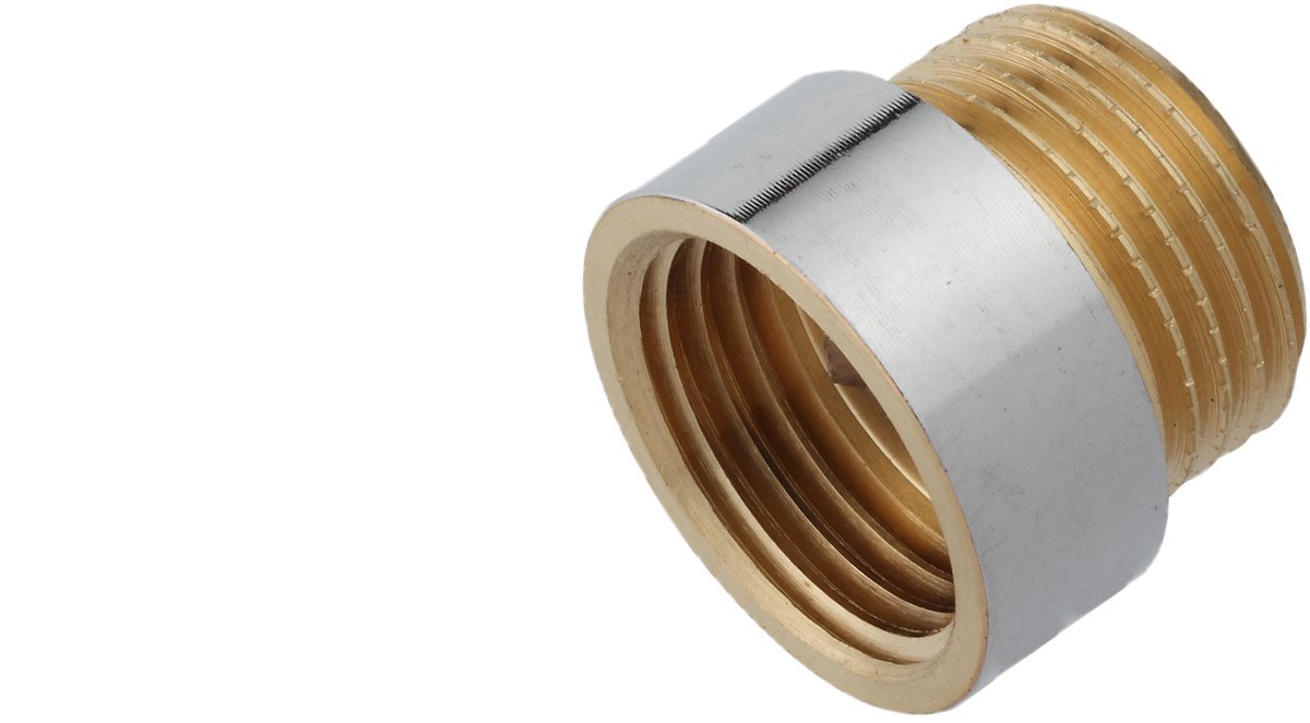KIRCHHOFF MS Verlengstuk - Chroom - 1/2" x 10 mm