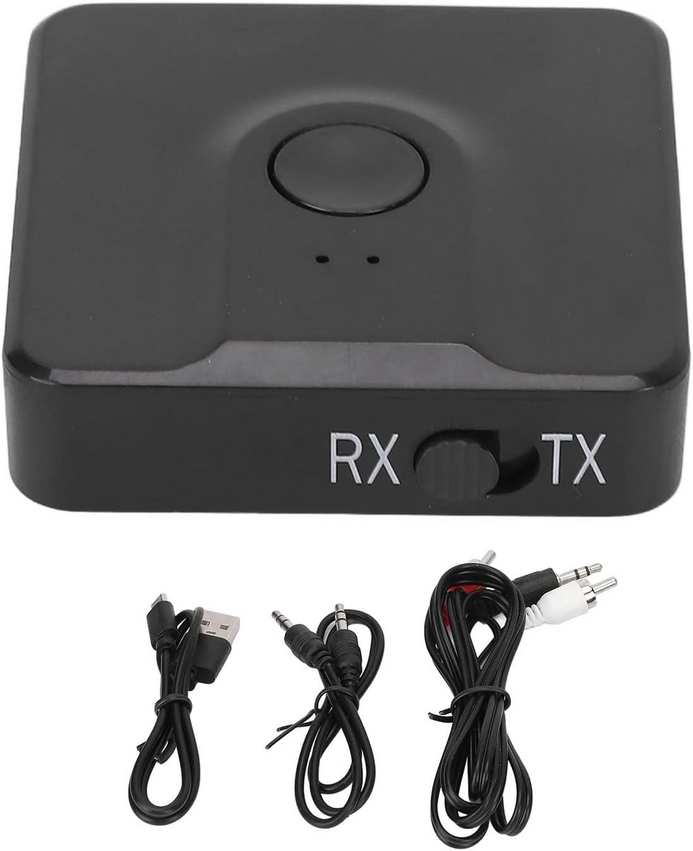 Bluetooth Zender en Ontvanger 3-in-1: Audio Adapter voor TV, Auto en PC