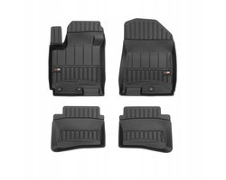 Frogum ProLine - Mattenset & Kofferbakmat - Hyundai i20 II Hatchback (2014-2020) - Pasvorm - Zwart