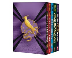 Hunger Games 5-book Paperback Box Set (the Hunger Games, Catching Fire, Mockingjay, The Ballad Of Songbirds And Snakes, Sunrise On The Reaping)