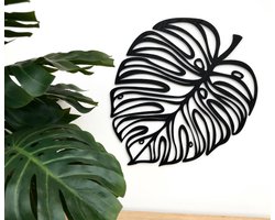 Monstera Leaf - Houten Muur kunst - Home Decor - Keuken - Botanische tuin- huis decoratie- wanddecoratie- kunst aan de muur- muurobjecten