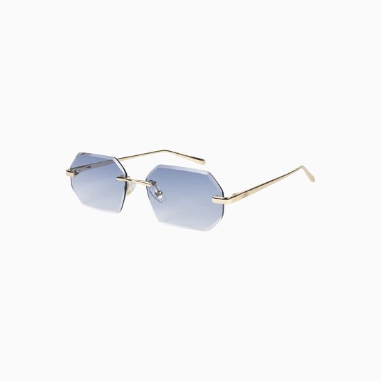 Lúxeo Eyewear - Mercurius Sky Blue - Zonnebril - Festivalbril - Randloze Zonnebril - Heren - Dames van Merkloos — afbeelding 4