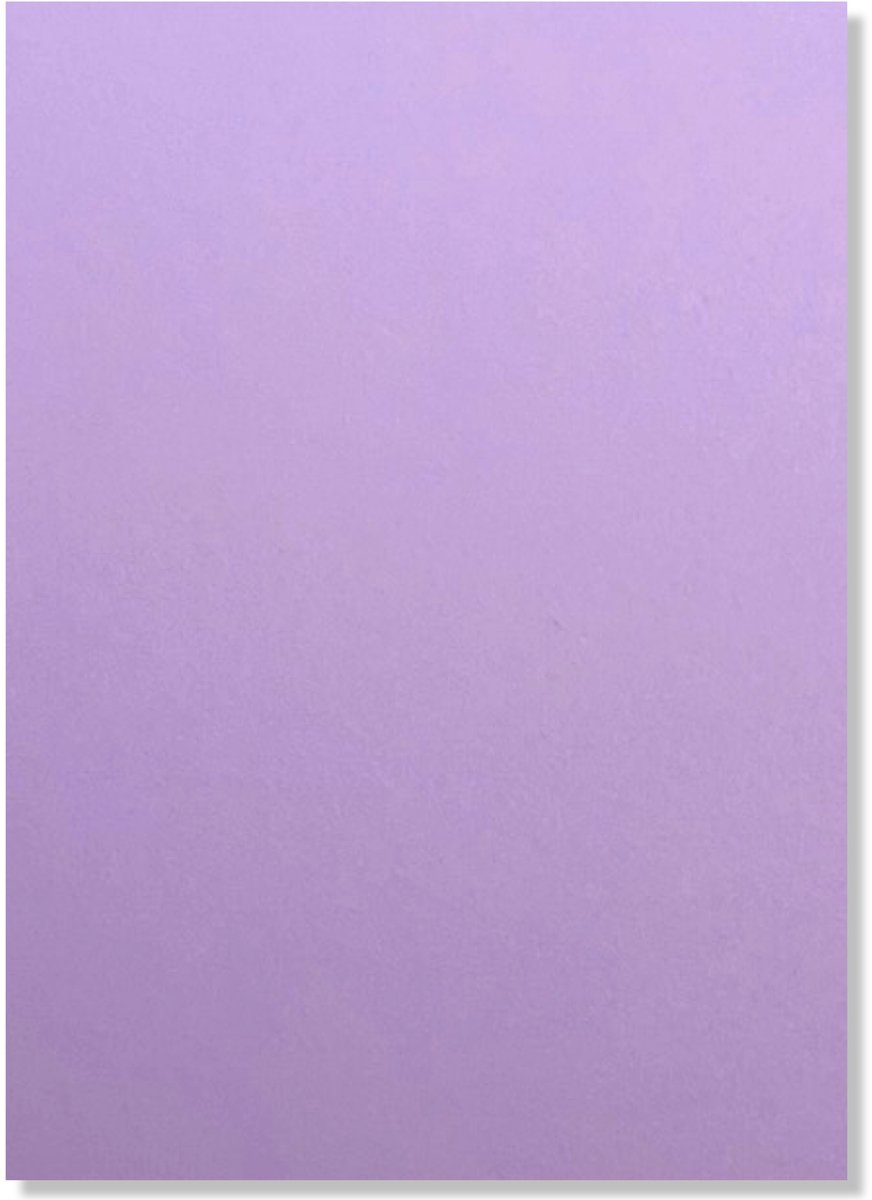 20 Vellen Lila A4 Hobby Karton - 250g/sm - 297x210mm - Glad Cardstock Papier