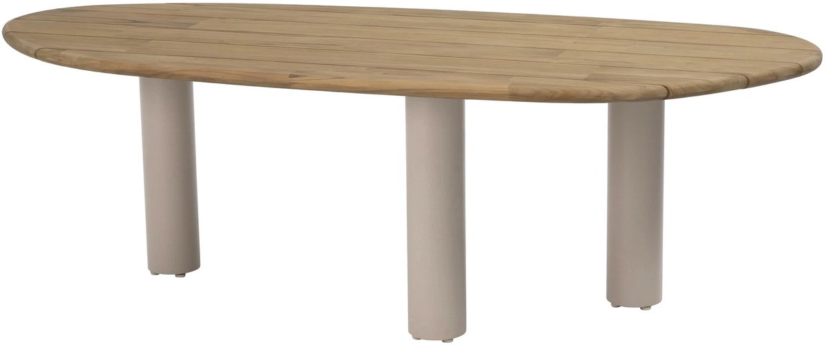Estate dining tuintafel mango 240x105xH75 cm teak latte Taste 4SO