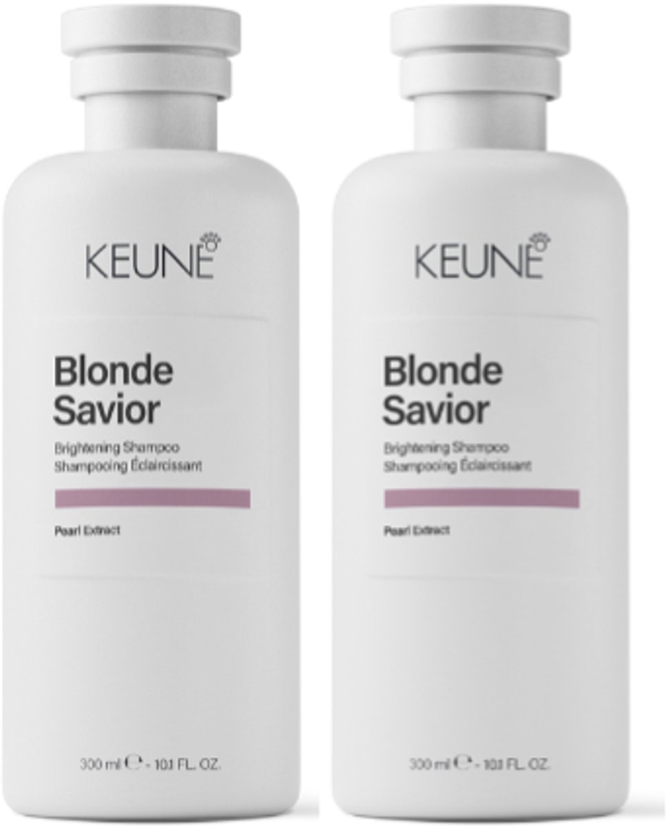 2 STUKS - Keune Care Blonde Savior Brightening Shampoo 300 ml
