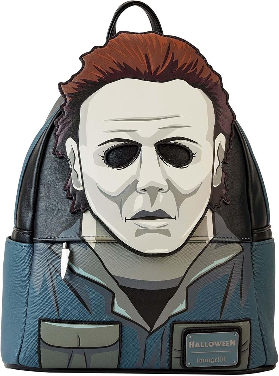 Michael Myers Mini Rugzak met Gloei-effect - Halloween Cosplay Tas