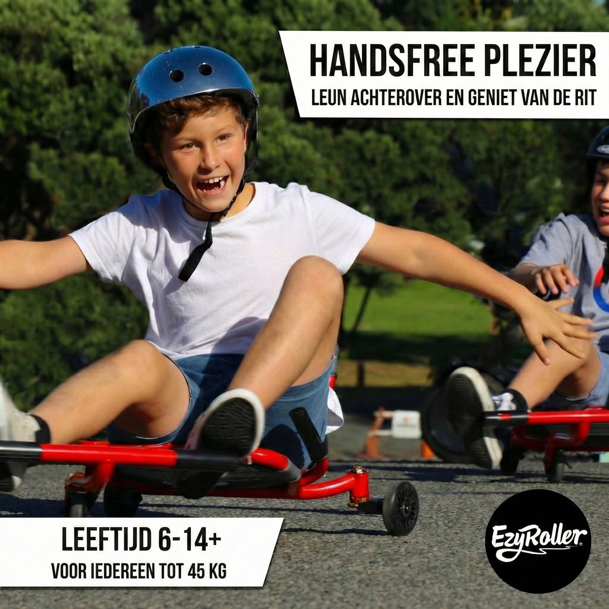 EzyRoller Drifter X skelter - Waveroller voor kinderen 6 tot 14 jaar - 100 tot 145 cm - Driftmechanisme - Roze — afbeelding 6
