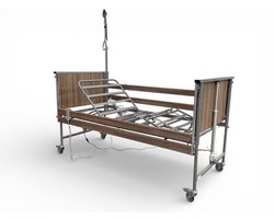 Hoog Laag Zorgbed 90x200 cm – Taurus 2 - Elektrisch – Inclusief Bedhekken & Papegaai