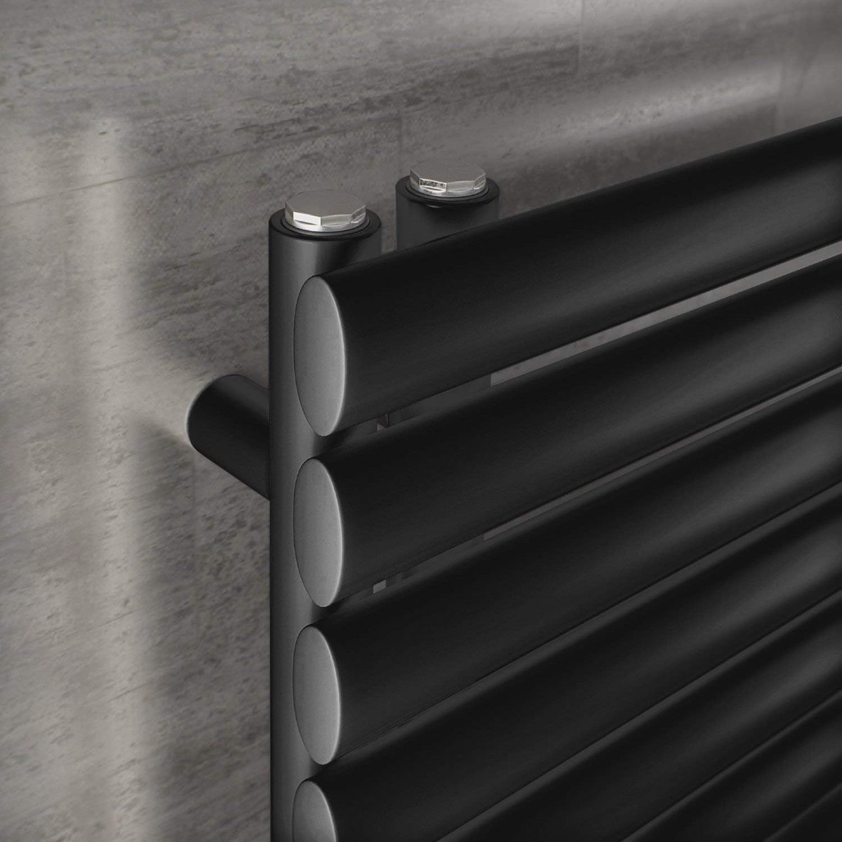 Open Badkamerradiator Wit 1164x600 mm 654W CV & Elektrisch