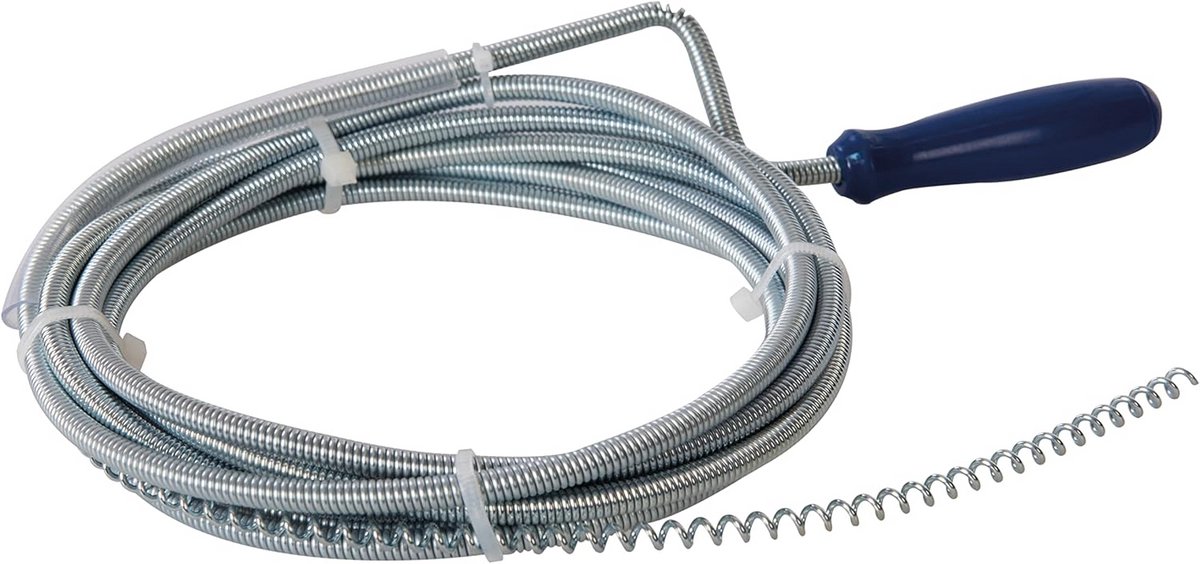 3 Meter Afvoer Ontstopper Professional met Kurkentrekker Spiraal