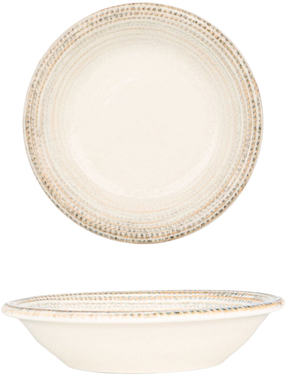 By Bone Serveerschaal - Misis - Porselein - 11 cm (100cc) - set van 4
