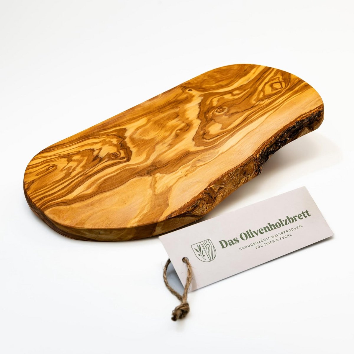 Uniek Houten Serveerplank met Natuurlijke Rand - Snijplank & Broodplank