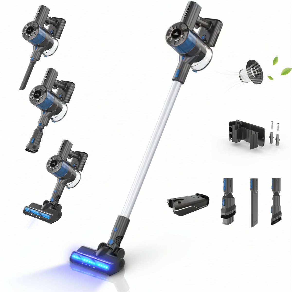 Innova PowerVac Steelstofzuiger Draadloos - 500 Air Watts - Innova® - €99,00