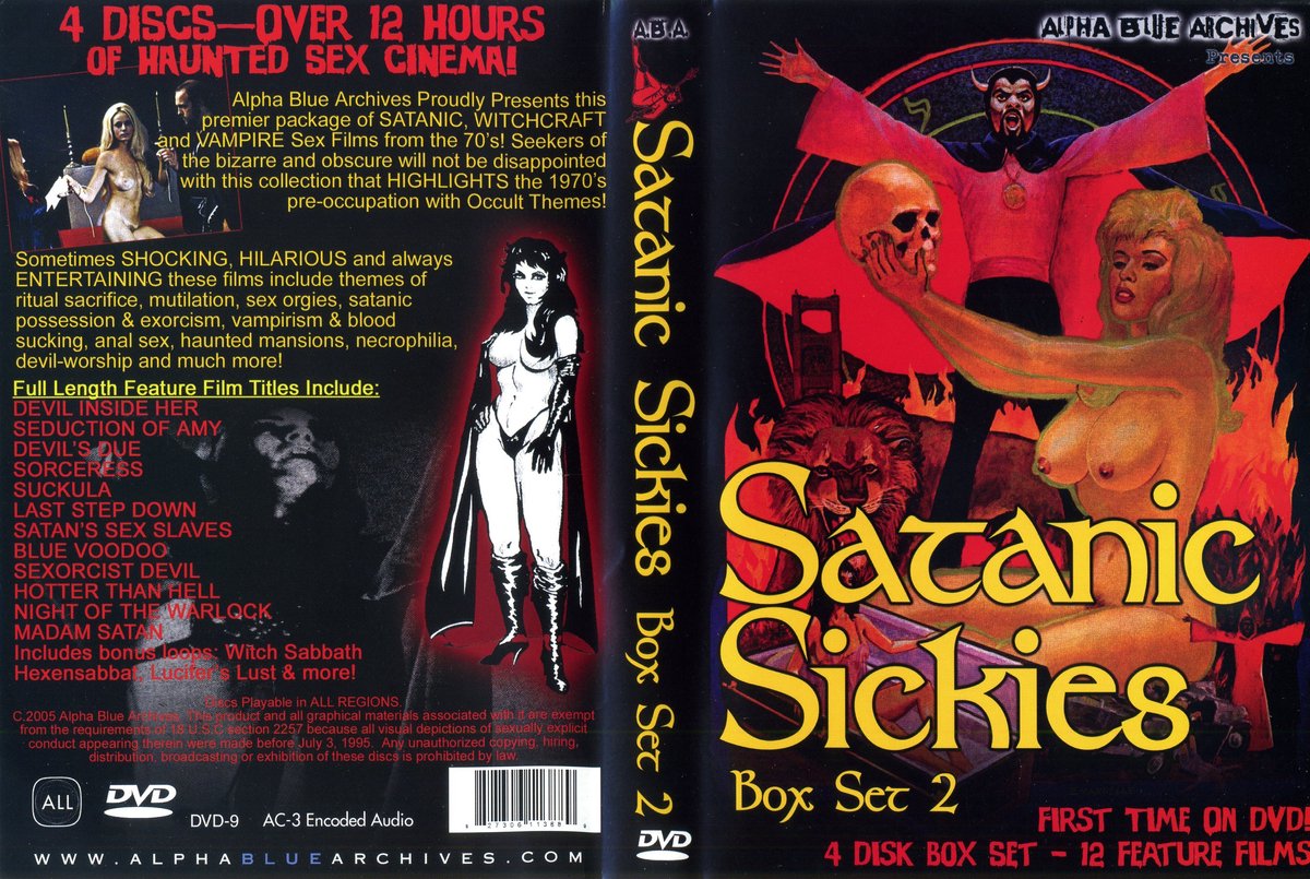 Satanic Sickies Vol.2 4 Disk Box Set - ABA04