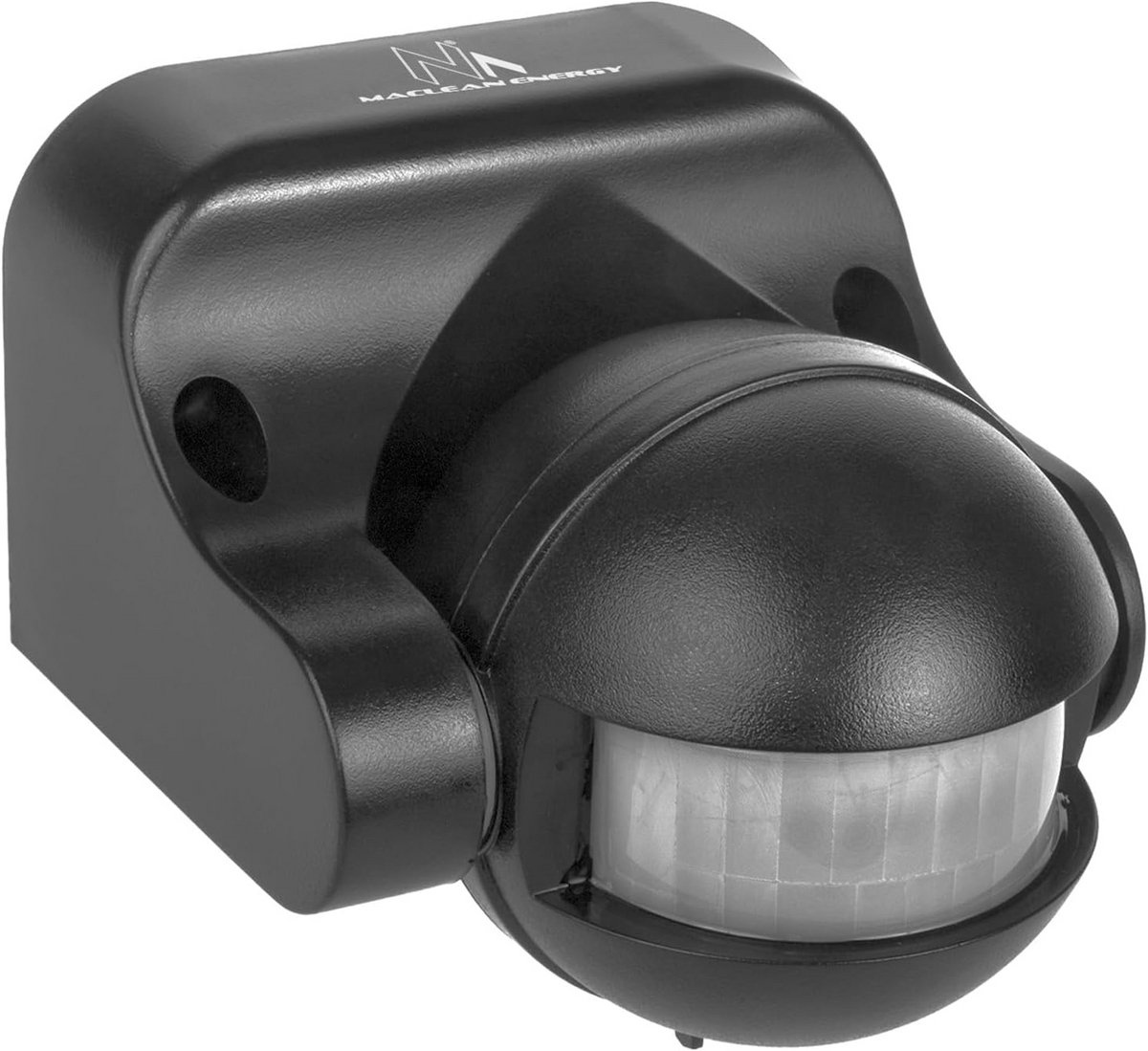 PIR Bewegingssensor Buiten/Binnen IP44 Grijs 180 Graden Detectie tot 12m