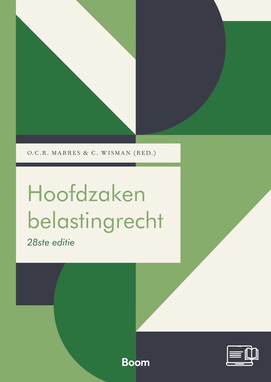 Boom fiscale studieboeken - Hoofdzaken belastingrecht - cover