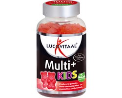 Lucovitaal - Multi+ kids Gummies - Aardbei - 60 stuks