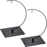 Lumiz Solar Lampion 2PACK Metalen Tafelcirkel - 31 cm