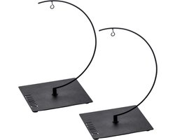Lumiz Solar Lampion 2PACK Metalen Tafelcirkel - 31 cm