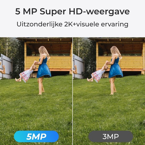 Reolink 3 MP buitenbeveiligingscamera op batterijen met detectie van personen/voertuigen, tweewegaudio, Argus Eco met zonnepaneel van Reolink — afbeelding 4